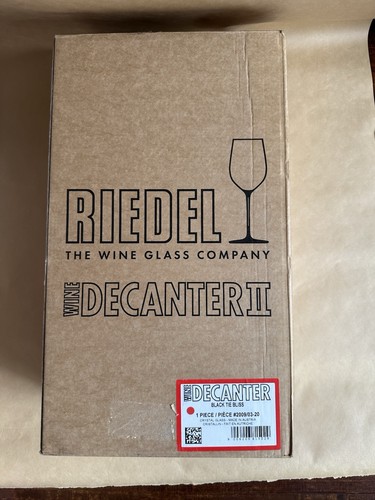 Riedel wine decanter - wine, decanter,