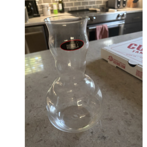 Riedel clear glass round - riedel,