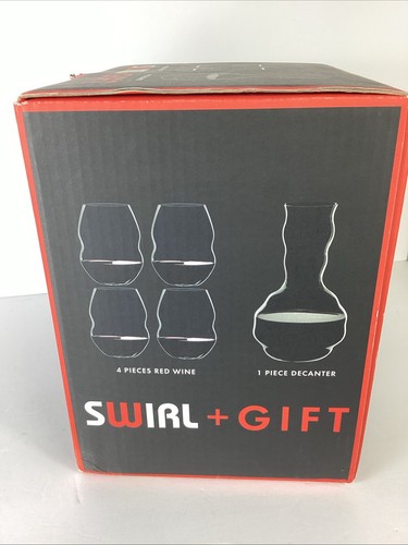 Riedel swirl gift - +, wine